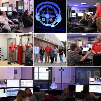 Treasurer Visits 911 Communications