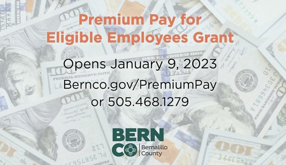 Premium Pay for Eligible Employees Grant graphic