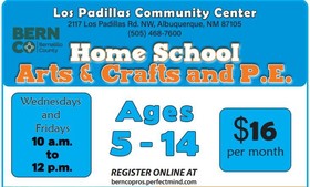 Los Padillas Community Center flyer