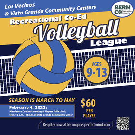 Youth Volleyball graphic