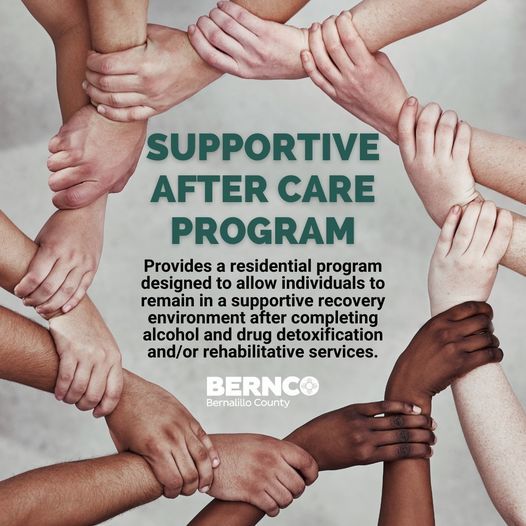 Supportive After Care Program graphic
