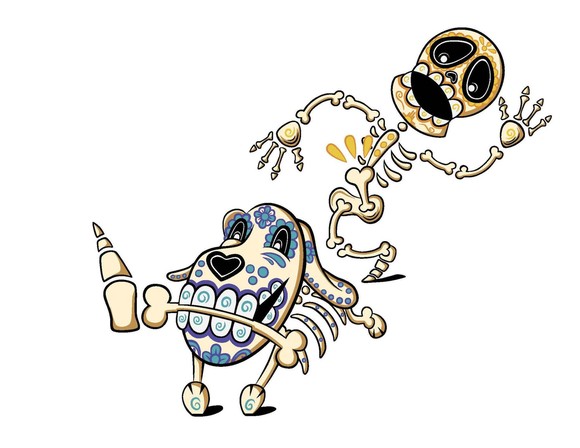 Sugar Skull Run Run 2022 artwork