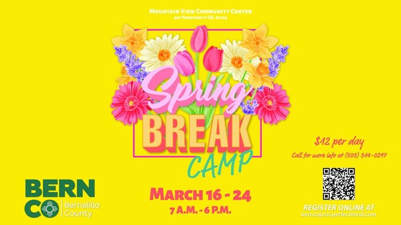 Spring Break Camp graphic