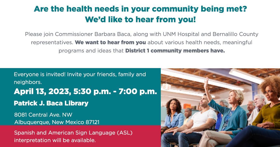 BernCo UNMH Listening Sessions graphic