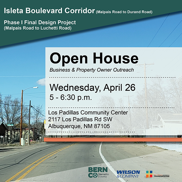 Isleta Blvd Corridor graphic