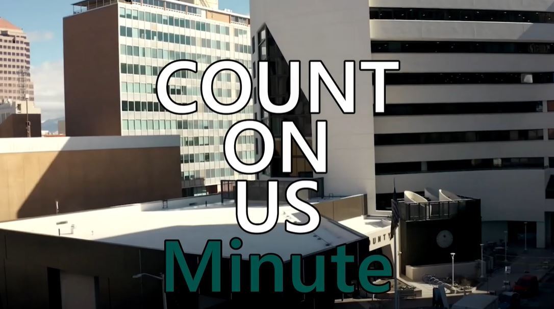 Count on Us Minute graphic
