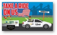 Take a  ride on us Memorial Day