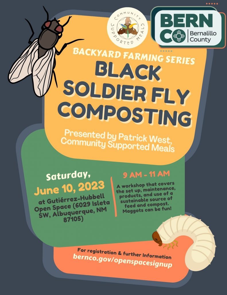 black fly composting