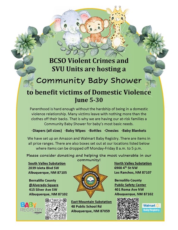 bcso baby shower