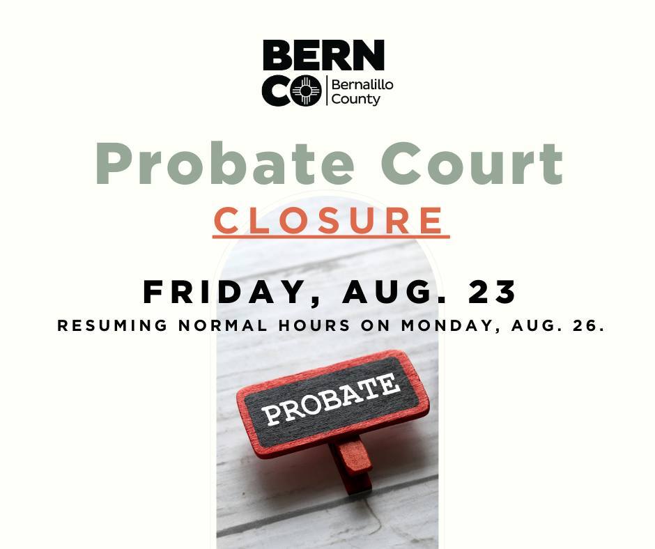 probate court closed