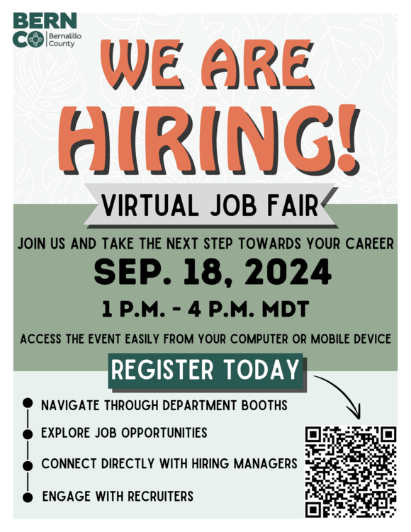 BernCo Virtual Job Fair