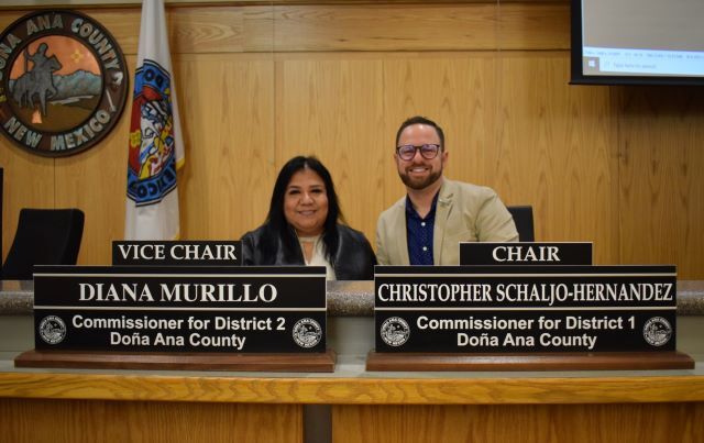 New Chair and Vice Chair of the Board of County Commissioners Jan 2024