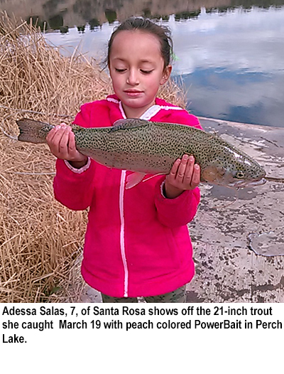 New Mexico fishing and stocking reports for March 22