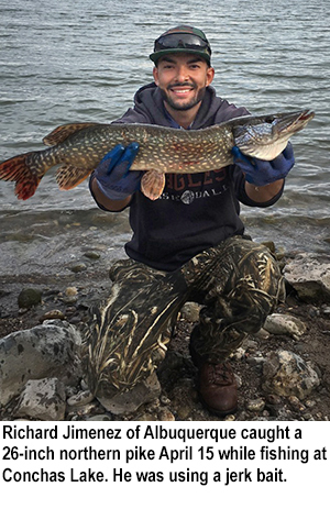 New Mexico fishing and stocking reports for April 19
