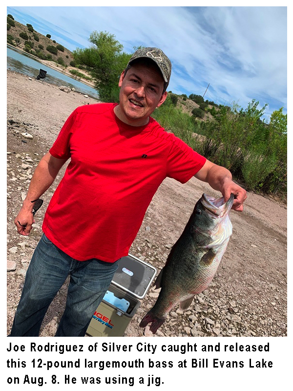 New Mexico fishing and stocking reports for August 13