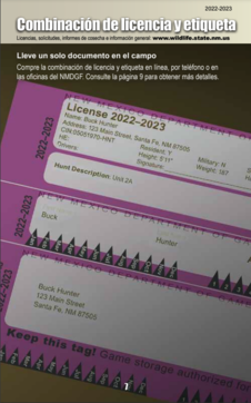 Carcass Tag - Spanish