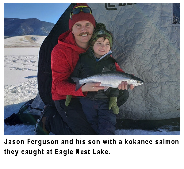 Jason Ferguson and his son