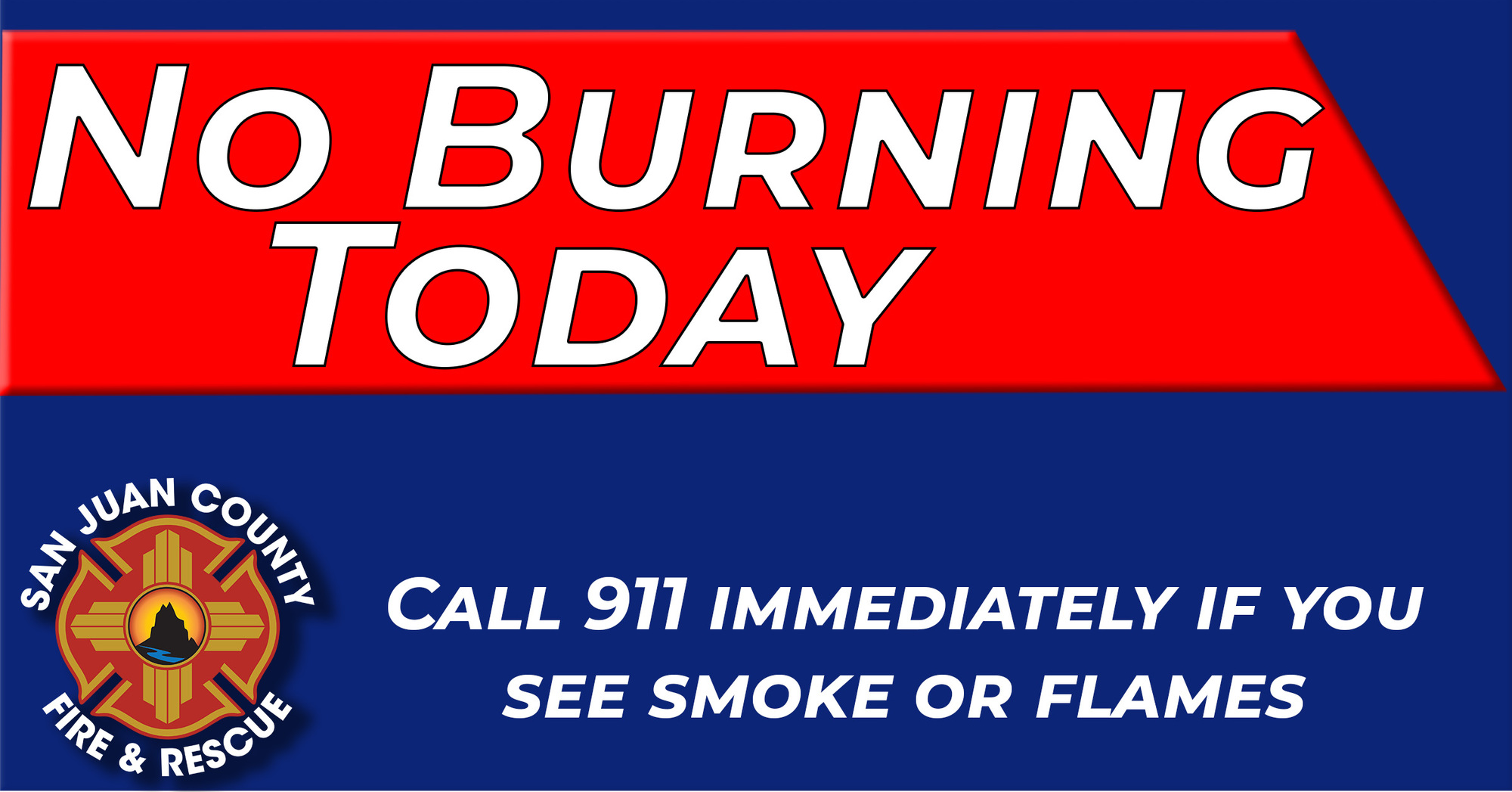 SJCFR: No burn permits will be issued today