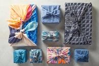 Fabric wrapped gift