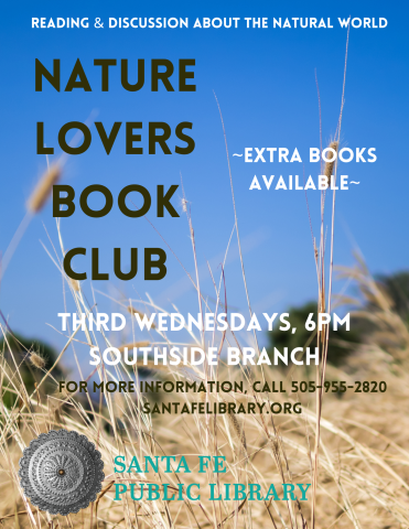 Nature Lover's Book Club Flyer