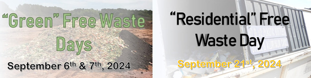 Free Waste Days September 2024