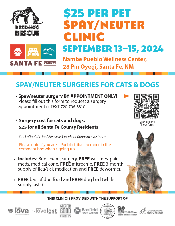 RezDawg Rescue September Pet Clinic