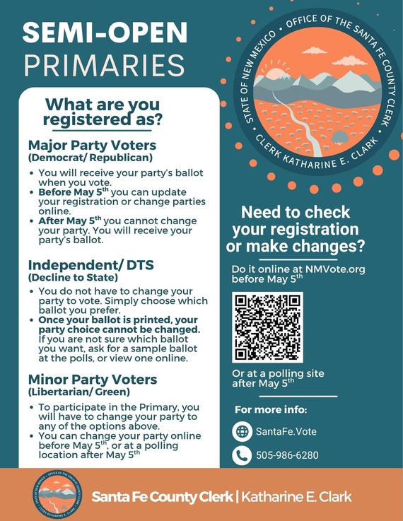 Informational Flyer with semi-open primary education