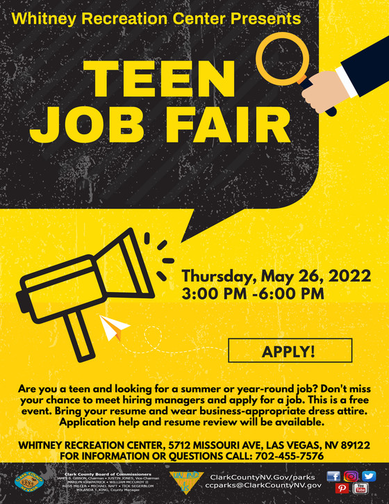 teen job fair