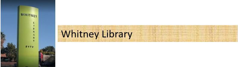 whitney library banner