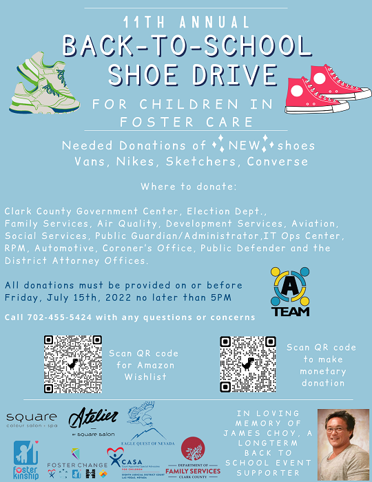 2022 BacktoSchool Shoe Drive!