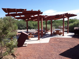 Pabco Trailhead shade structures