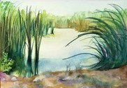 Wetlands Artwork by Melanie La May