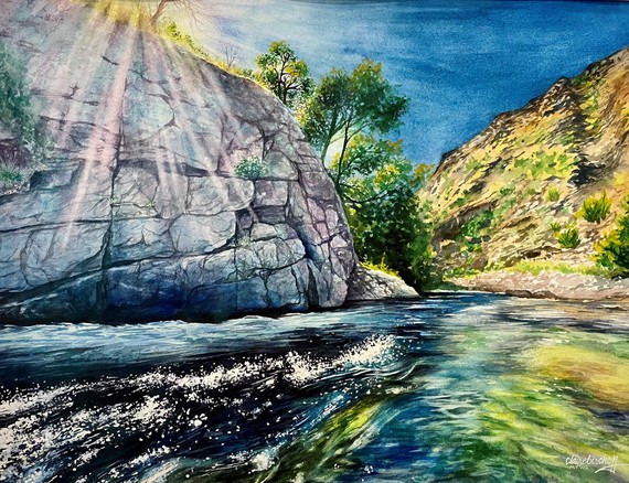 NV Watercolor Society Art Submission