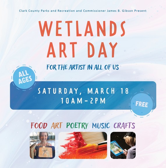 Wetlands Art Day Flyer