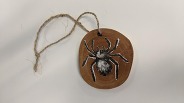 Critters & Crafts Arachnid Wood Slice Ornament Craft