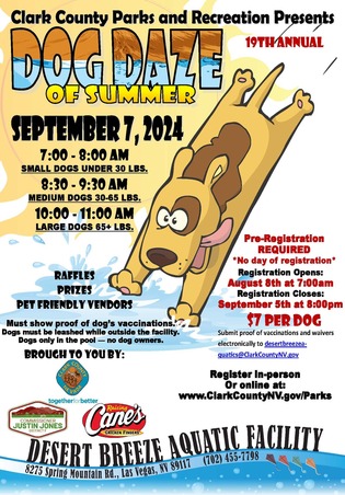 Dog Daze Flyer