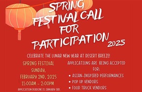 Spring Fest Open Call for Participants - Desert Breeze Community Center event
