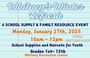 Whitney's Winter Refresh