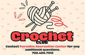 Crochet Club at Paradise