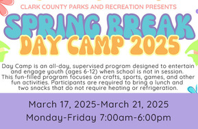 Spring Day Camp