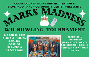 Wii Bowling Tournament at Silverado Ranch Community Center