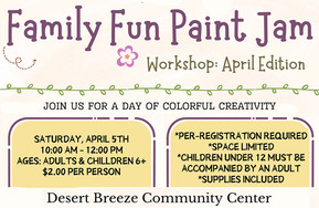 Paint Jam at Desert Breeze