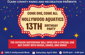 Hollywood Aquatics Birthday party