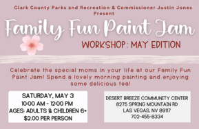Family Fun Paint Jam at Desert Breeze