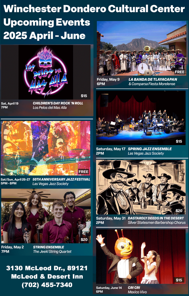 Winchester-Dondero Upcoming Events