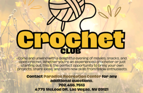 Crochet Club at Paradise