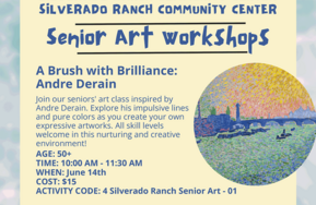 Silverado Ranch CC Senior Art Workshops
