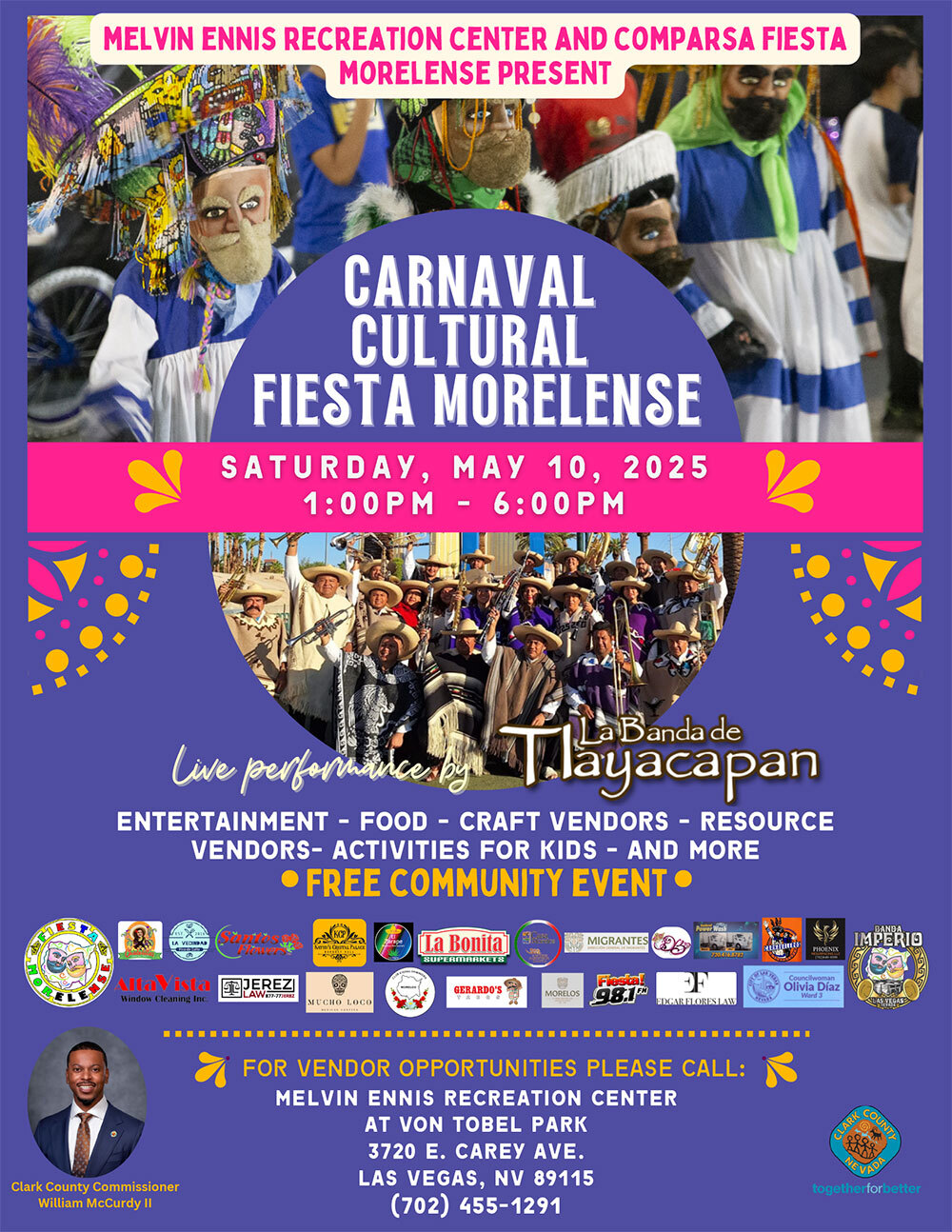 Morelense Carnival at Melvin Ennis