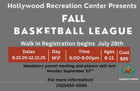 Fall Basketball at Hollywood