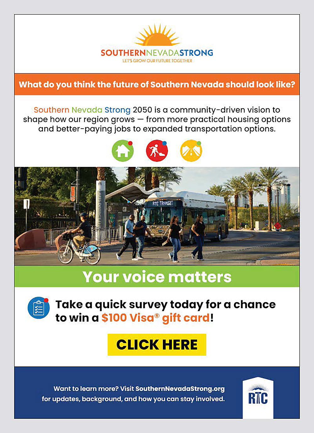 Southern Nevada Strong 2050 Community Survey